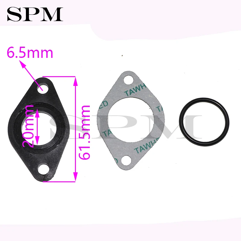 Прокладка карбюратора Isolater уплотнительное кольцо распорка внедорожник 110cc 125cc| |