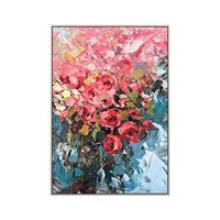 diy flower full square drill diamond painting colorful handmade cross stitch kits embroidery mosaic home room wall decor