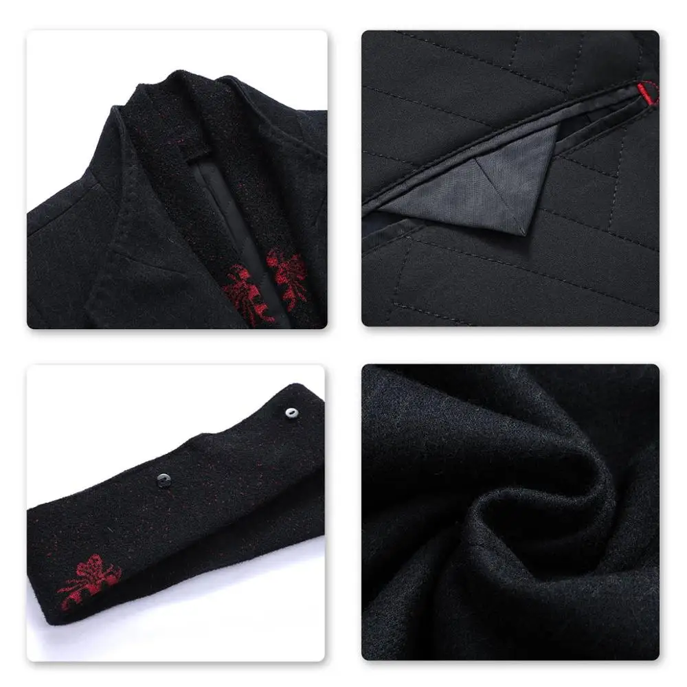 Мужское пальто в полоску yunклос для весны/зимы куртка Азиатского размера