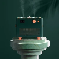 record player humidifier retro dual spray aroma diffuser small wireless atomizer usb household mute mini large capacity mist
