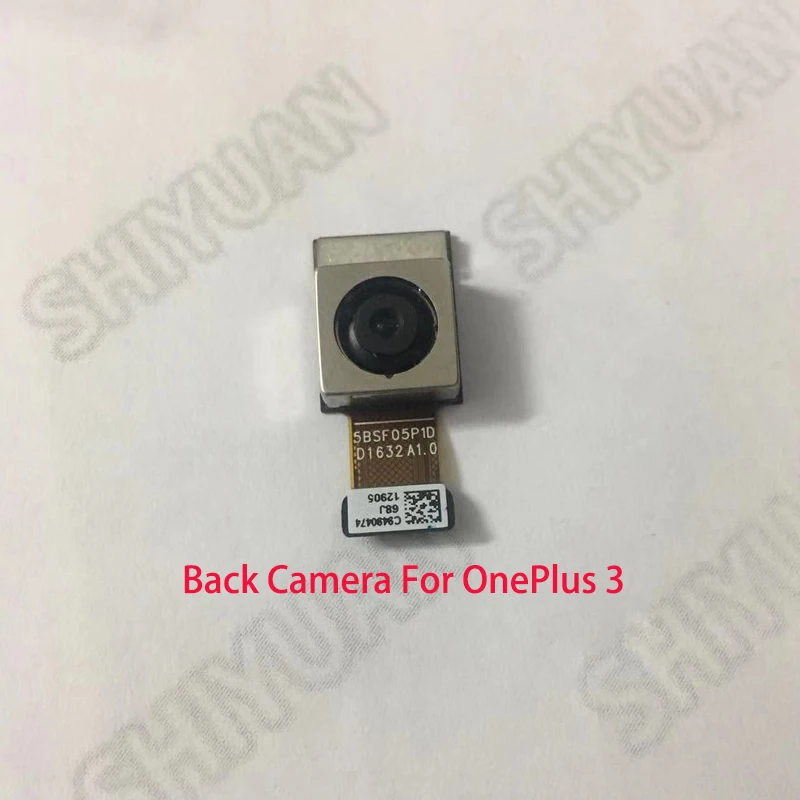 Задняя камера Модуль гибкий кабель для Oneplus 3 3T 5 5T 6T большая задняя камера гибкий кабель запасная Замена Запчасти для ремонта