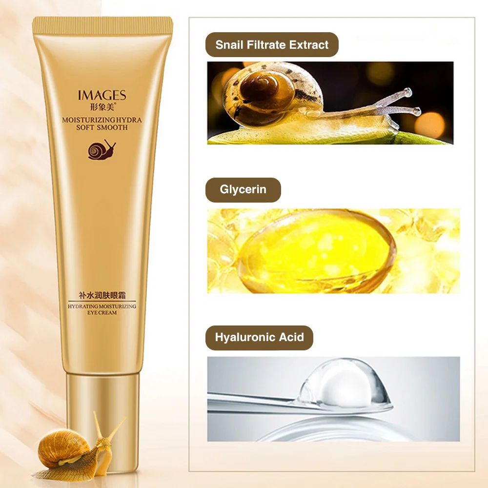 Крем для кожи вокруг глаз с экстрактом улитки увлажнение омоложение| |