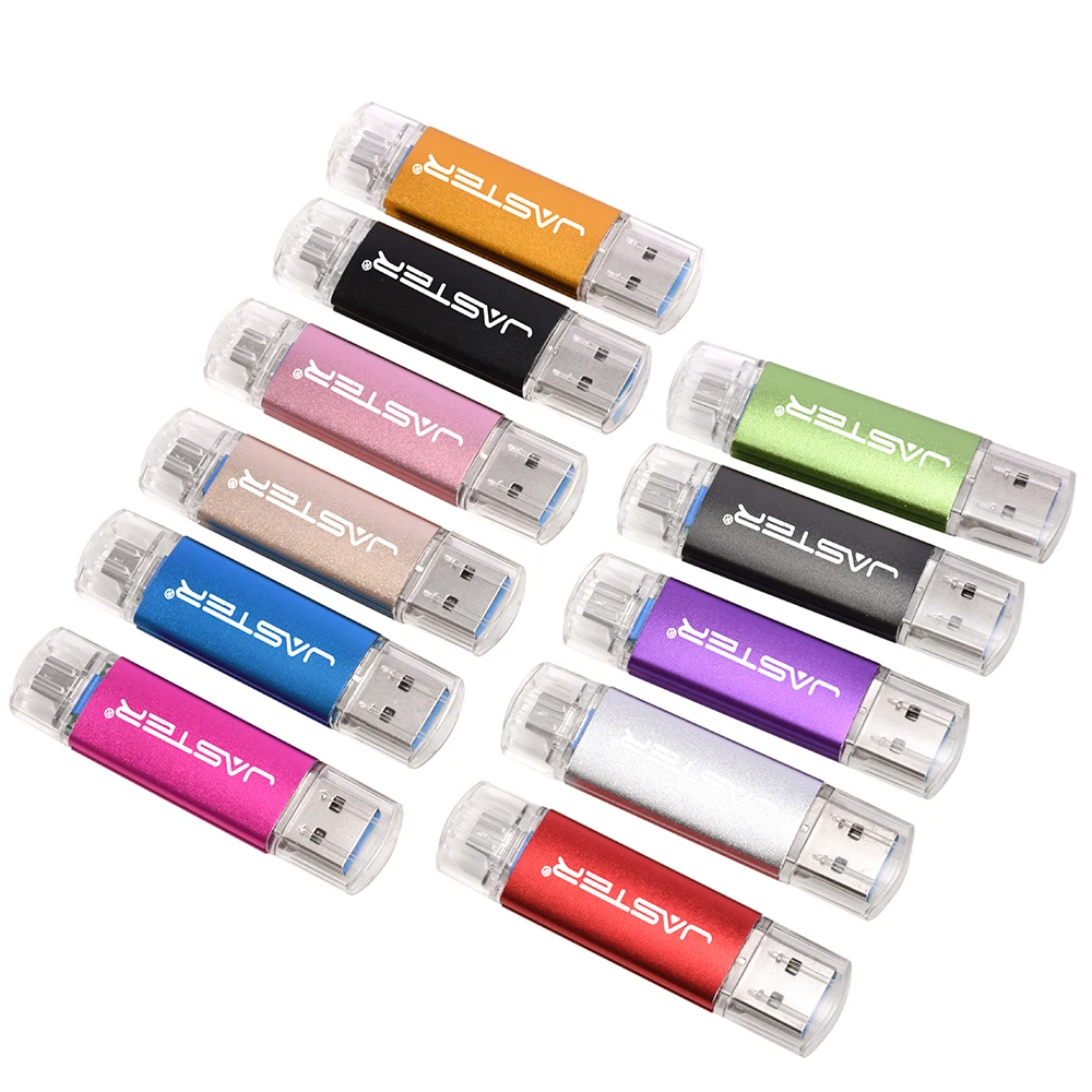 JASTER USB 3,0 высокоскоростной OTG флеш-накопитель Micro Usb флешка USB флеш-накопитель 4G 16GB 32GB 64GB внешний накопитель Флешка карта памяти