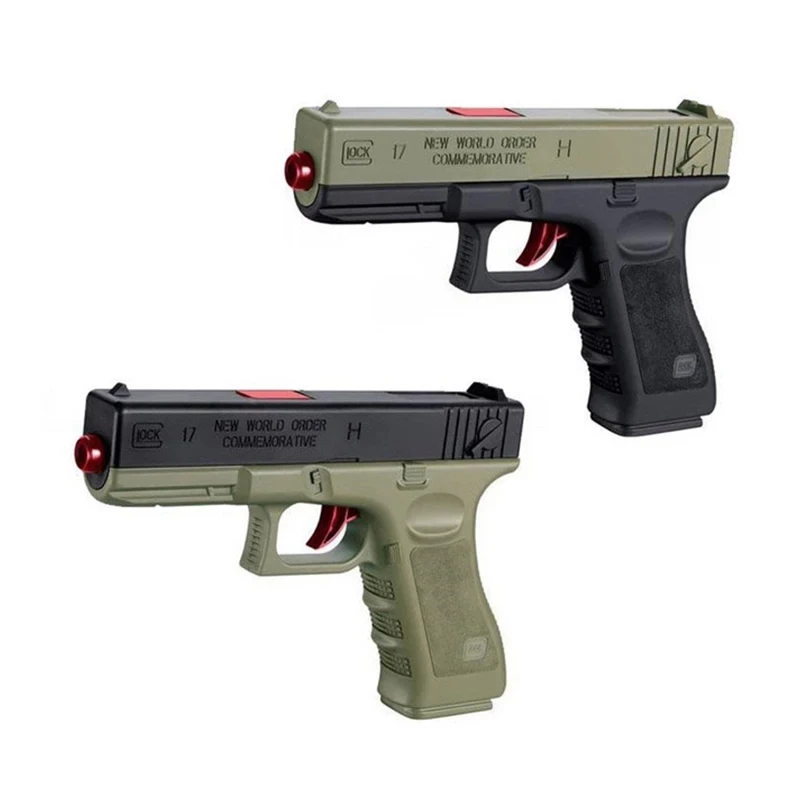 2 шт. пластиковый гелевый мяч пистолет Glock 17 1911 водяные пули игрушки для мальчиков