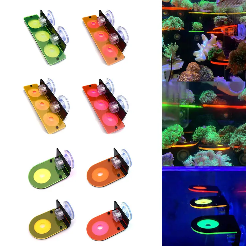 

Coral Frag Rack Fish Tank Fluorescence Coral Frag Rack Bracket Acrylic Aquarium Reef with Plugs Holder Suction Cup Accessories