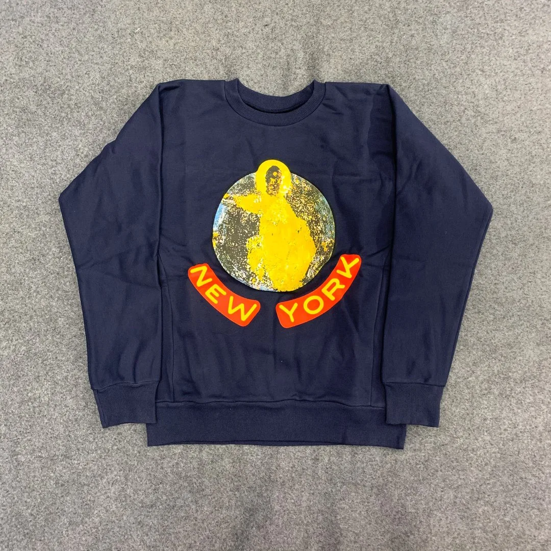 2019 г. худи Kanye для мужчин и женщин с принтом Уэста Нью Йорка Иисуса короля