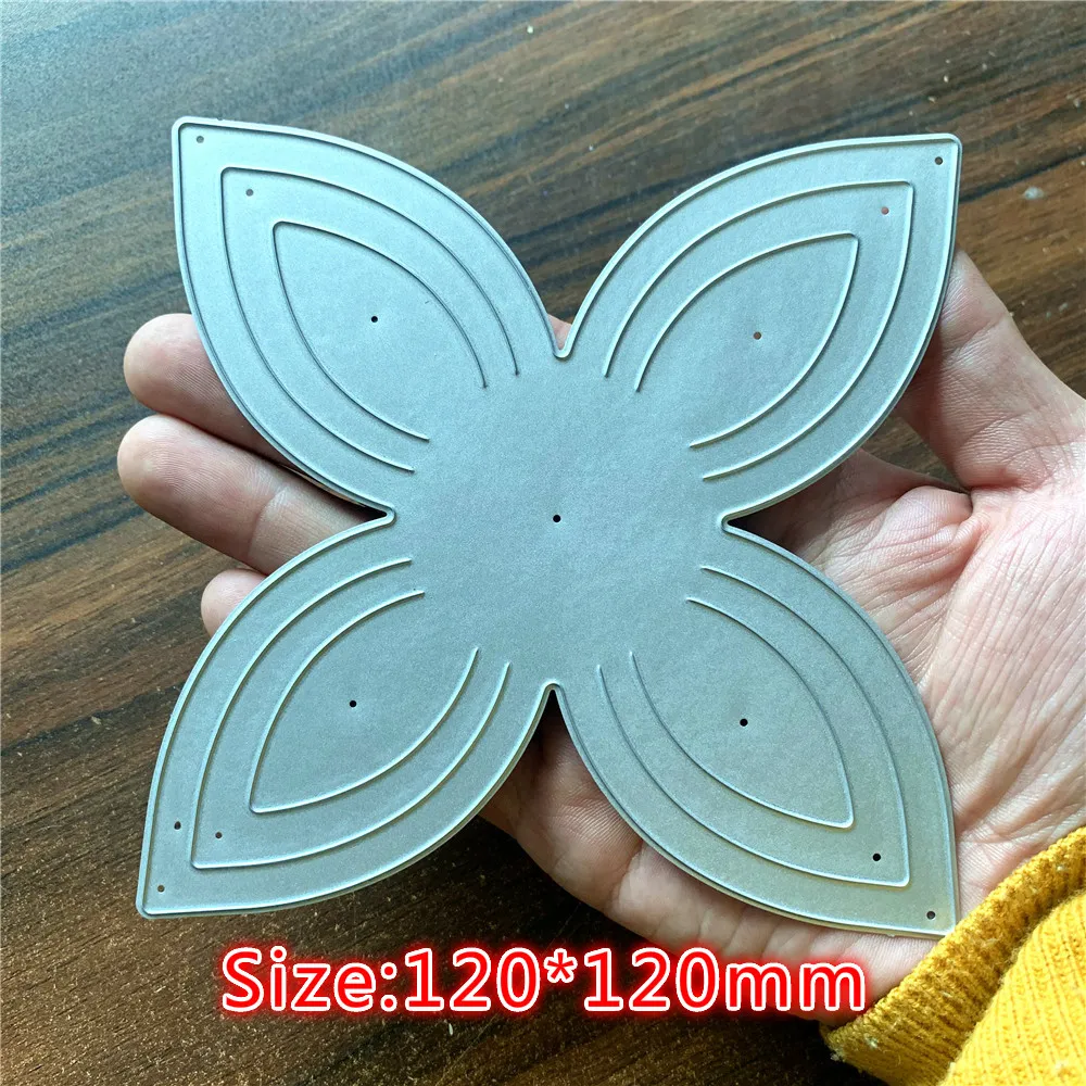 

1PC Flower Metal Cutting Dies Stencils For Card Making Decorative Embossing Suit Paper Stamp DIY Cutdie