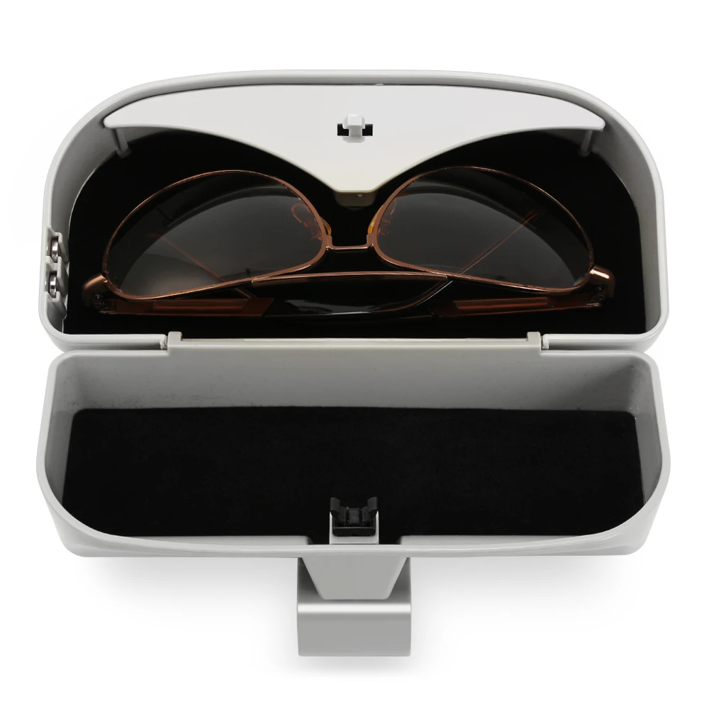 Новый Дизайн Футляр для очков Органайзер коробка держатель солнцезащитных