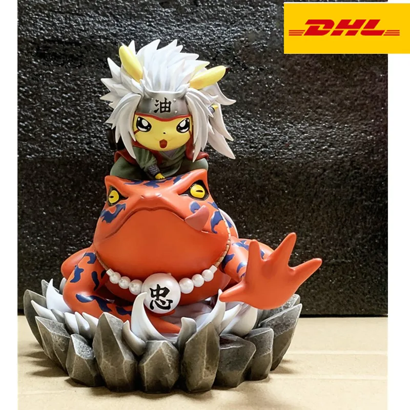 

7" Anime Statue Jiraiya Bust Gama Sennin Full-Length Portrait Three Bear Original Version GK Action Figure Toy BOX 17CM X2023