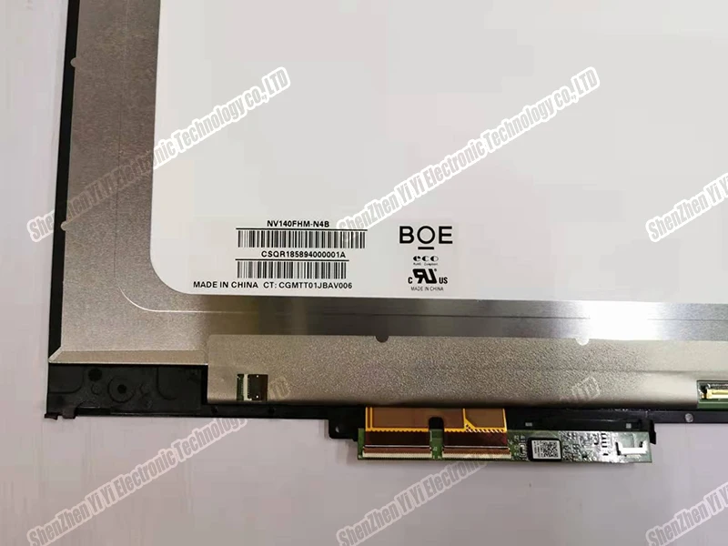 Для Lenovo Yoga 710 14 YOGA 14IKB с рамкой для ноутбука дюймов ЖК экран + сенсорный дигитайзер