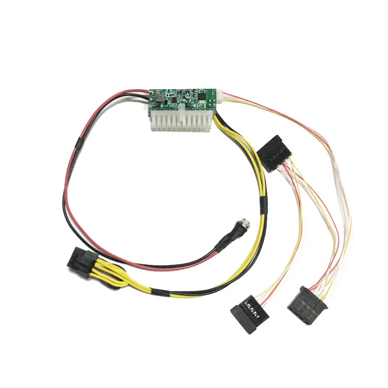 Мини-блок питания ITX pico DC-ATX-300W вход 12 В DC5525 24Pin для ПК компьютера сетевого сервера