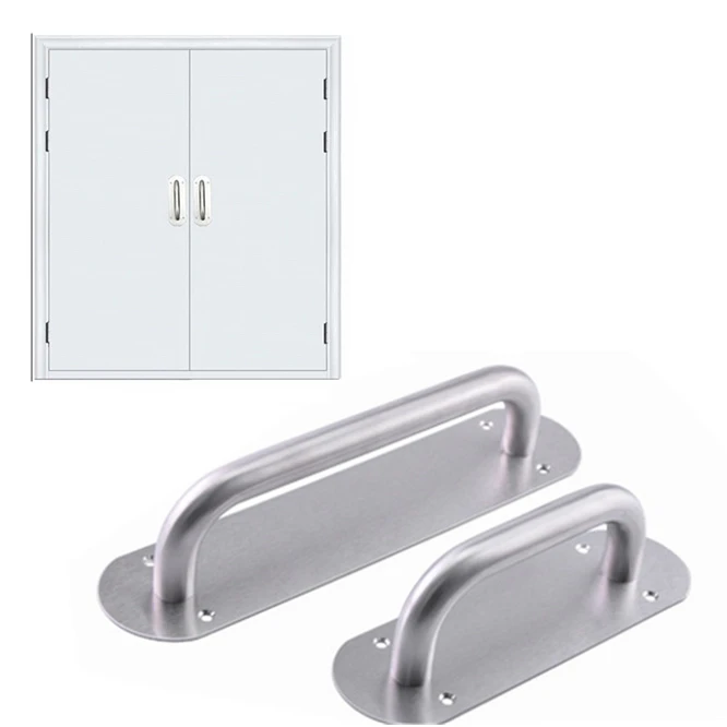 

2pcs Stainless steel handle thickened Door handle drawer Large handle Sliding door Fire door Security door handle Furniture knob