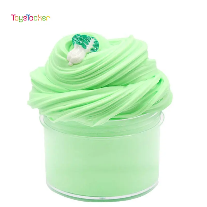 Цветная пушистая слизь Пластилин снятие стресса игрушечная лампа глина