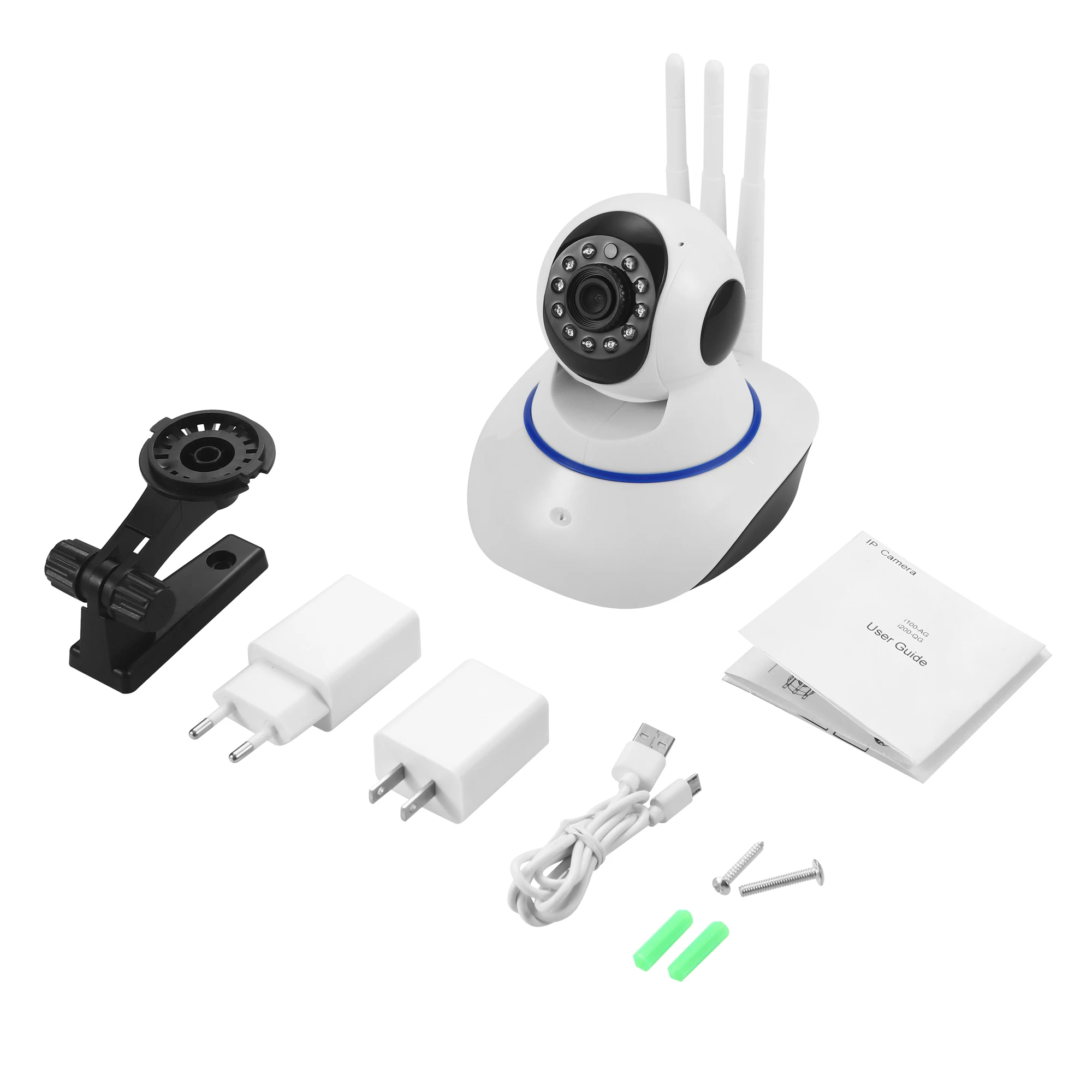 

i100-AG CCTV Camera 1080P Wireless 2.4GHz/5GHz dual-band WiFi IP Camera Mini Camera 355 degree Security CCTV Home Baby Monitor