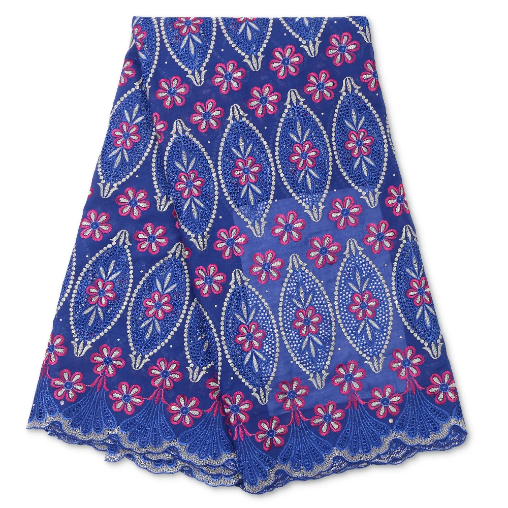 

PGC African Cotton Lace Fabric 2021 High Quality Dry Lace Swiss Voile Lace In Switzerland Nigerian Swiss Lace Fabrics YA4034B-8