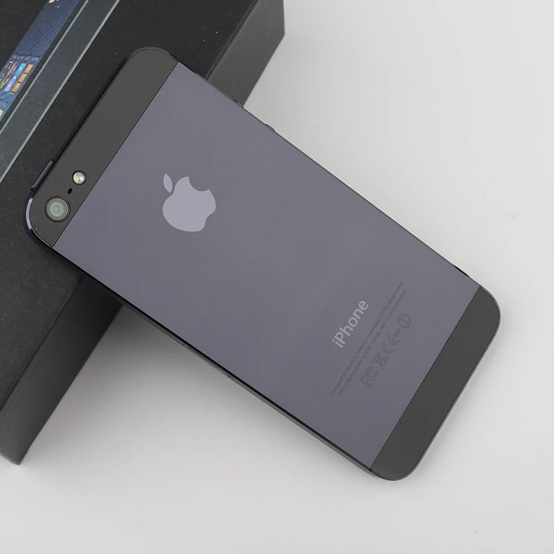 Смартфон iPhone 5 разблокированный мобильный телефон 16 ГБ/32 ГБ/64 Гб ПЗУ IOS экран 4 0