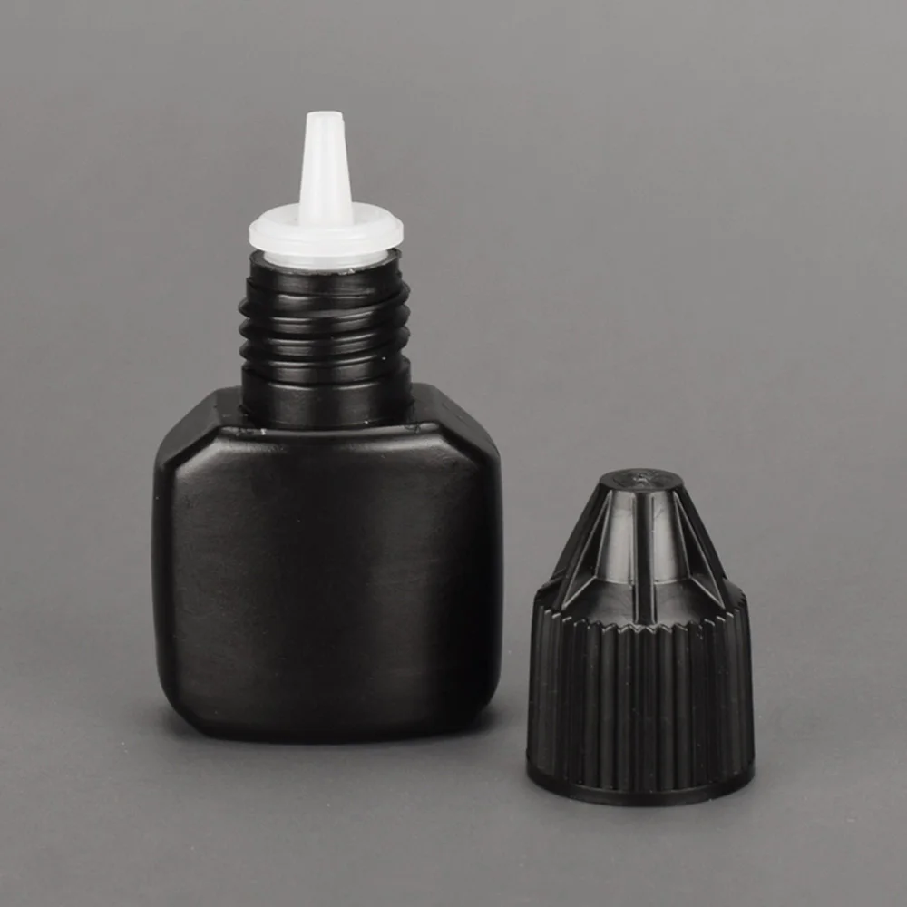 10 наборов пустых многоразовых прививных клеевых бутылок для ресниц домашнего