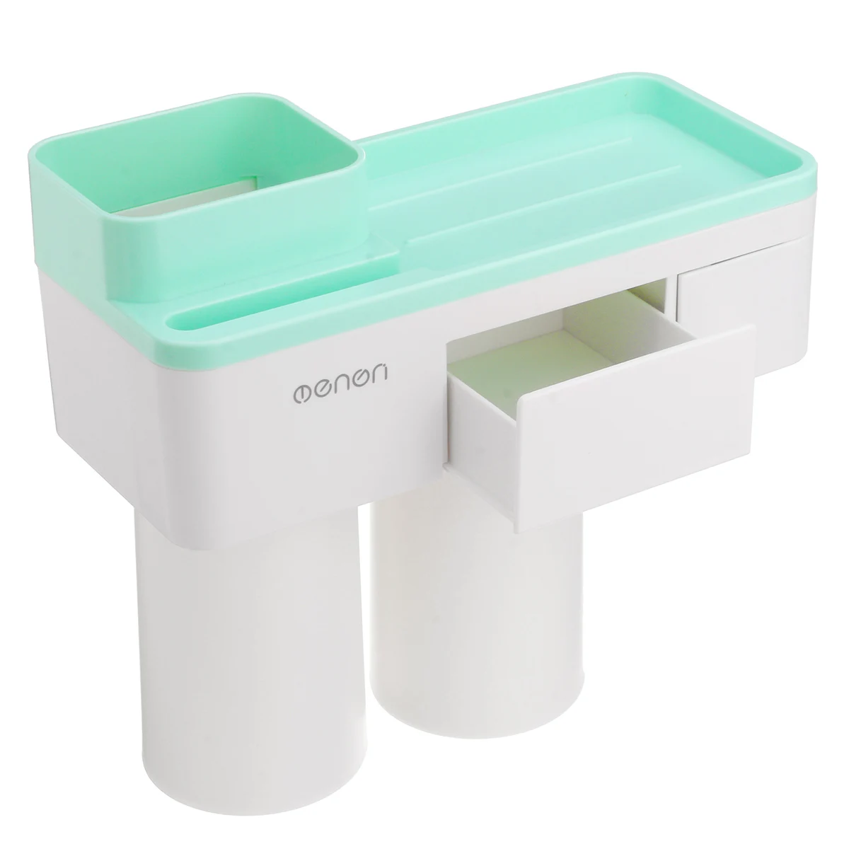 

Magnetic Toothbrush Holder Toothpaste Dispenser Bathroom Organizer Storage 2/3 Cup Toothbrush Squeezer