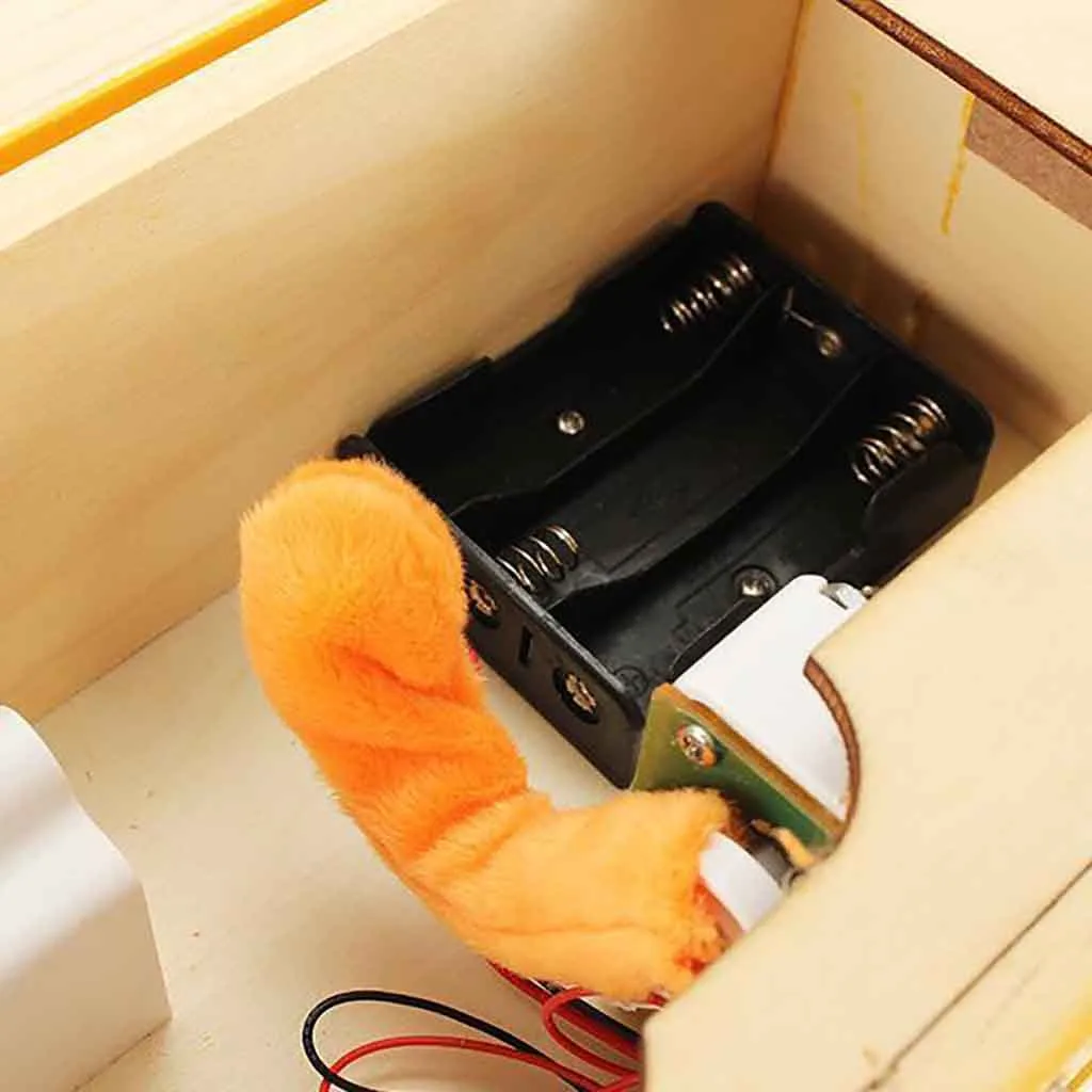 

Education For Kids Fun Learning Toys For Children Useless Box Leave Me Alone Box Wooden Machine Don't Tiger Funny Gift W910