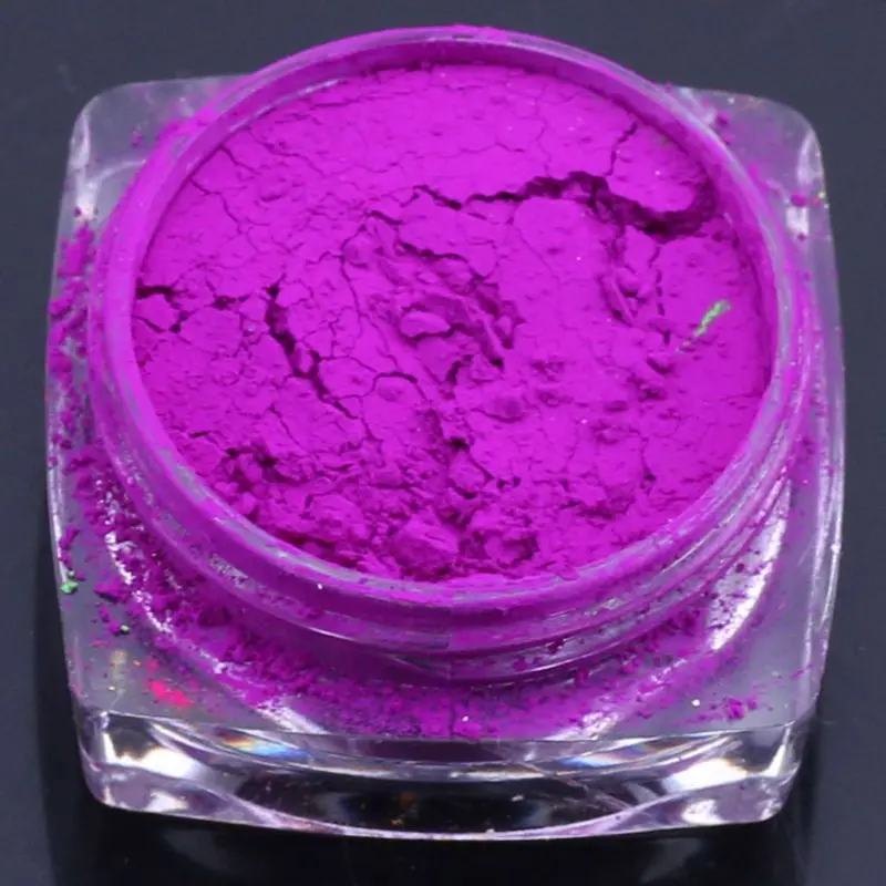 

8Pcs DIY Fluorescent UV Pigment Powder Black Light Reactive Luminous Pigment Kit