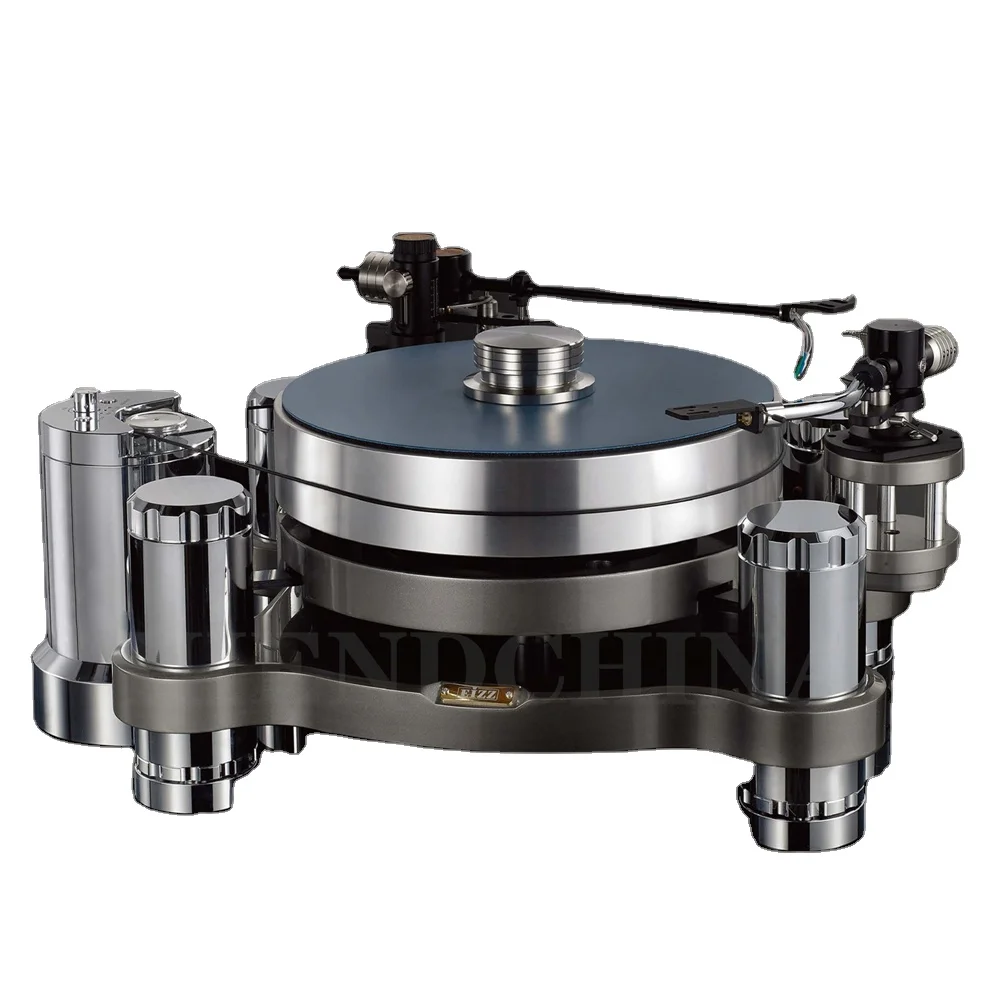 

EIZZ EZ-4002B Aluminum alloy heavy turntable with a 9" pivot arm and a 12" gem tone arm