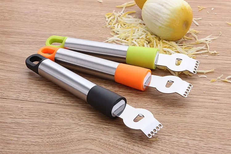 1 шт. S/стальная терка для фруктов лимон апельсин Zester цитрусовые терки ручки из