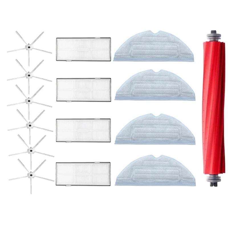 

For Roborock S7 T7S T7plus Replacement Accessories Main Brush Filter Mopping Cloth Side Brush Vacuum Cleaner Spare Parts