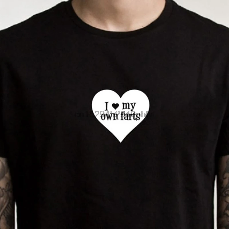 Модная мужская футболка забавная рубашка смешные шутки графическая грубая I Love