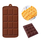 2 в 1, силиконовая мини-форма для шоколада, вафель, форма для льда, для украшения тортов, выпечки, желе, конфет