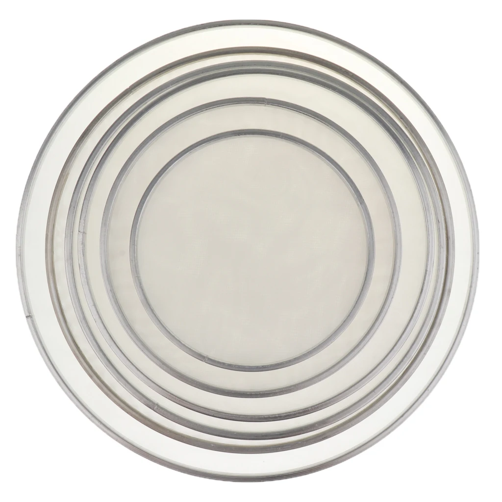 

8'' White 2 Ply Drum Head Drum Skin for Bass Drum Set Kit Percussion Parts
