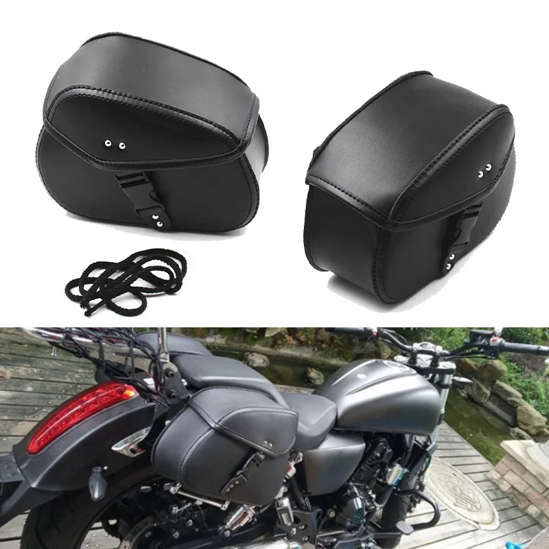 Universal High Quality Motorcycle Saddlebag Luggage Travel Knight Rider bag Tail | Автомобили и мотоциклы