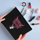 Женская косметичка с аниме принтом Харадзюку Kawaii Y2k, чехол для подружки невесты, органайзер для косметических принадлежностей, сумка для хранения