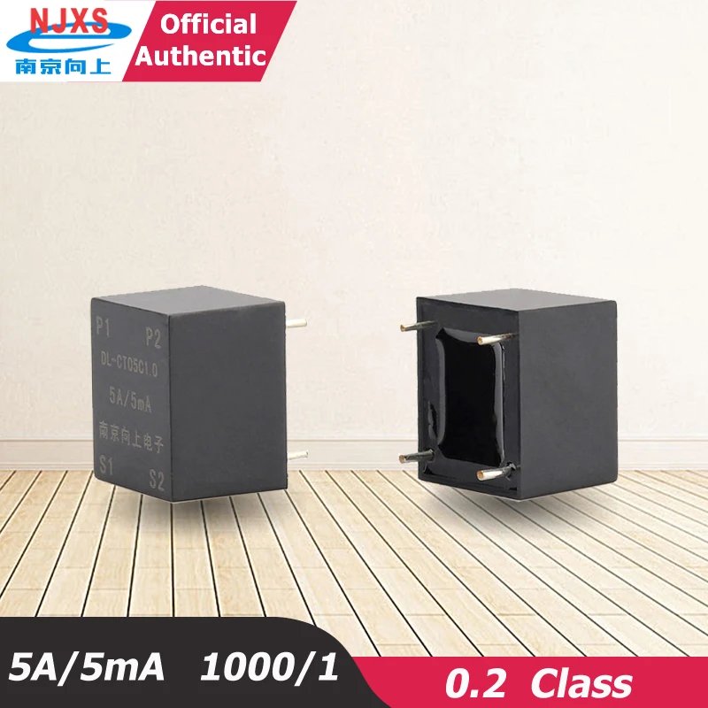 Миниатюрный трансформатор тока переменного PCB Φ 5A/5mA 1000/1 маленькие миниатюрные