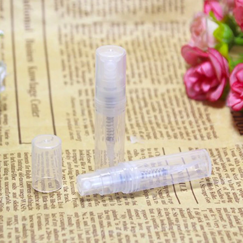 Пустые пластиковые парфюмерные флаконы с распылителем 10 шт. 2 мл небольшой