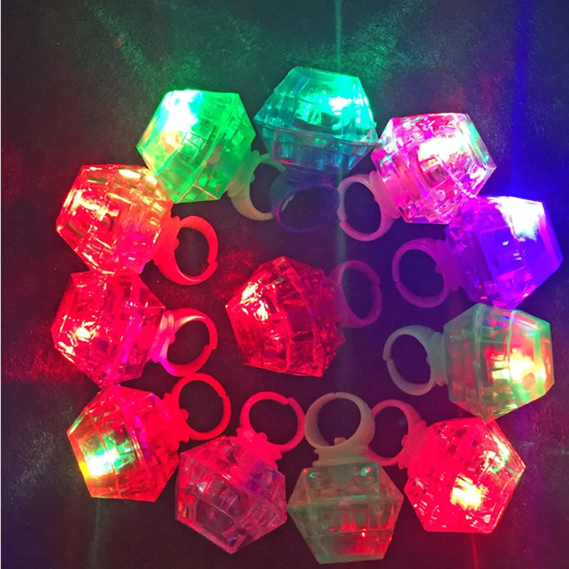 10/20 шт./партия светящиеся кольца светильник Набор для творчества обучающая