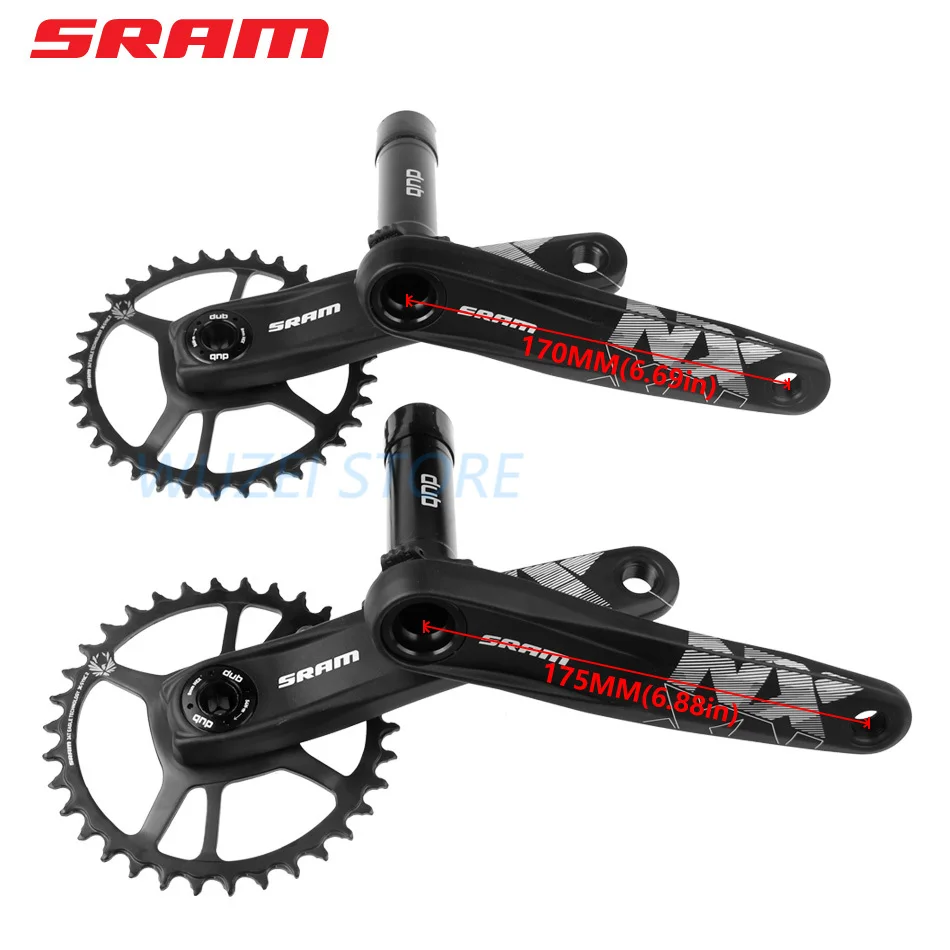 SRAM NX EAGLE 1x12s 11-50T набор скоростей DUB 170/175 мм задний переключатель триггерный переключатель передач кассета с цепью звездочки