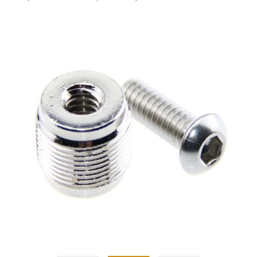 

CAMVATE Standard Microphone Screw Connector Adapter With 5/8 Male To 1/4 -20 Female For Various Microphone Stands Connecting New