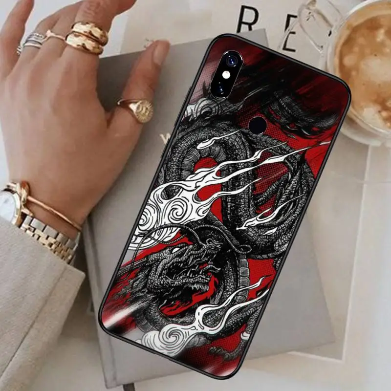 

Dragon Phone Case For Xiaomi Redmi note 7 8 9 pro 8T 9S Mi Note 10 Lite pro