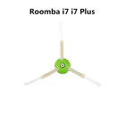Моющиеся аксессуары сбоку зеленый щетка для irobot Roomba i7 i7 Plus + i7P E5 E6 Roombai7 Запчасти для робота-пылесоса Наборы