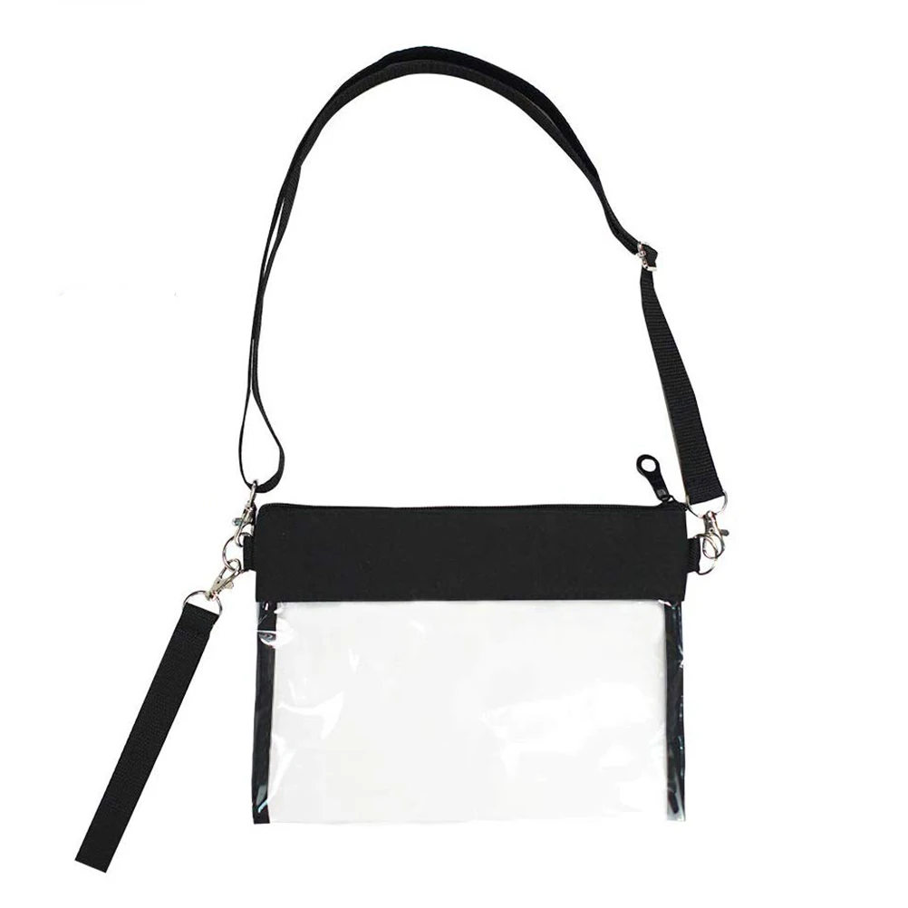 Women Clear PVC Crossbody Jelly Bag Purse Clutch Tote Satchel Evening Party Transparent Handbags | Багаж и сумки