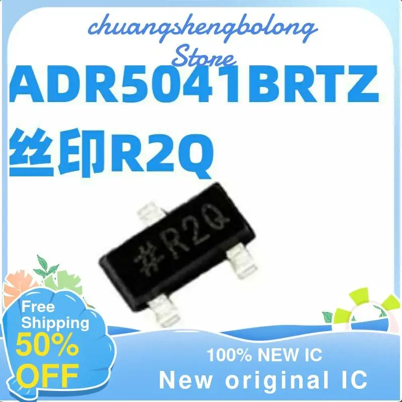 

10-200PCS ADR5041BRTZ New original printing R2Q import 2.5V voltage reference SOT23-3