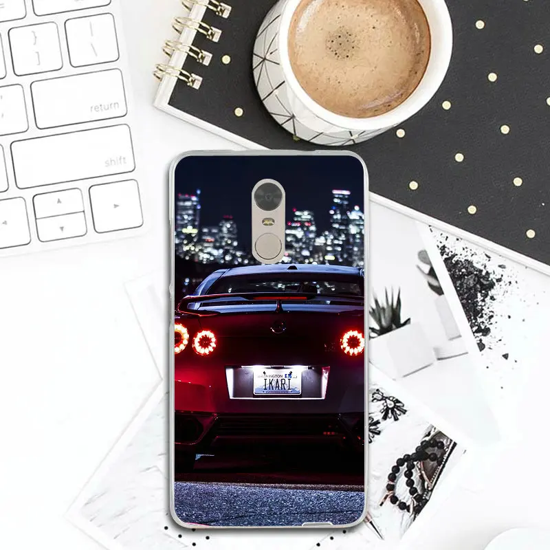 Мягкий силиконовый чехол для телефона Xiaomi Redmi Note 2 3 3S 4 4A 4X 5A 5 Pro Plus 2018 GT R Car Sports speed