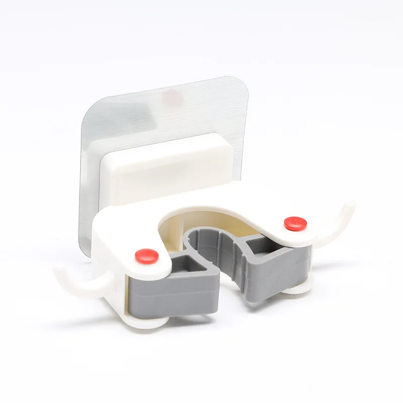 Настенный органайзер для швабры Konco держатель щетки метлы вешалка хранения