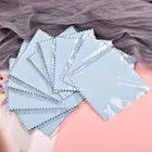 10 шт.лот салфетки для чистки ювелирных изделий, салфетка для протирания в индивидуальной упаковке, мягкая салфетка для чистки, для серебряного, золотого цвета, защита от пыли