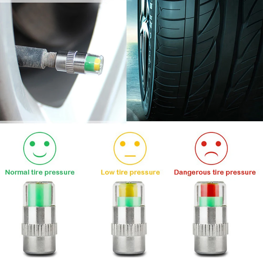 Колпачки для стержней клапана автомобильного индикатора давления в шинах Toyota