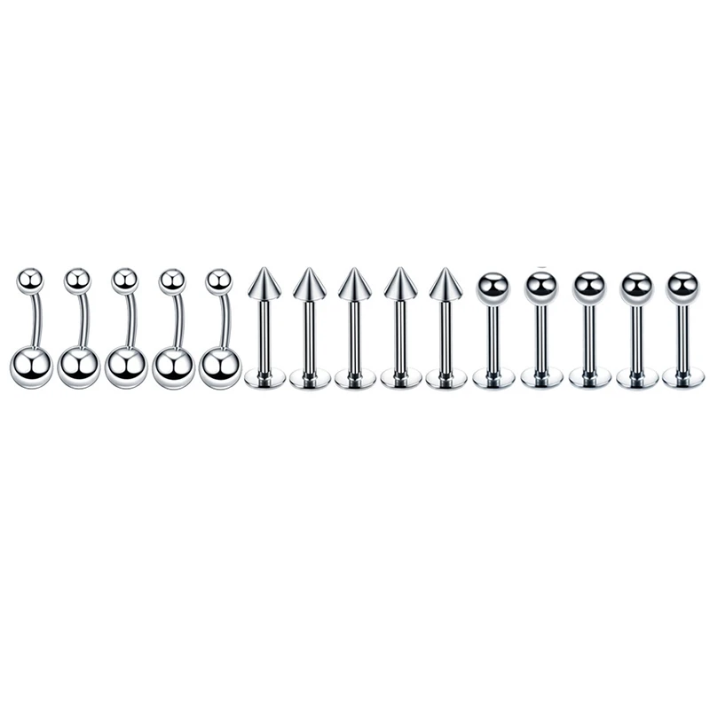 Ювелирное изделие для тела Пирсинг лот Нержавеющая сталь носа в форме подковы