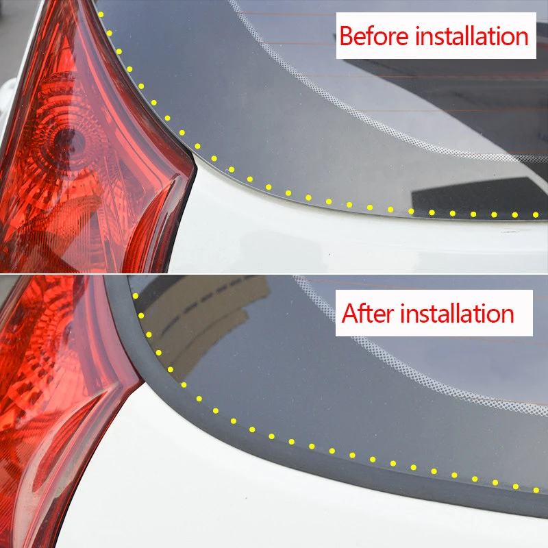 

Car Rear Window Seal Strip 2m Y Shape Auto Rubber Sealing Strips Universal for Hatchback SUV Window Sealant Automotive Goods