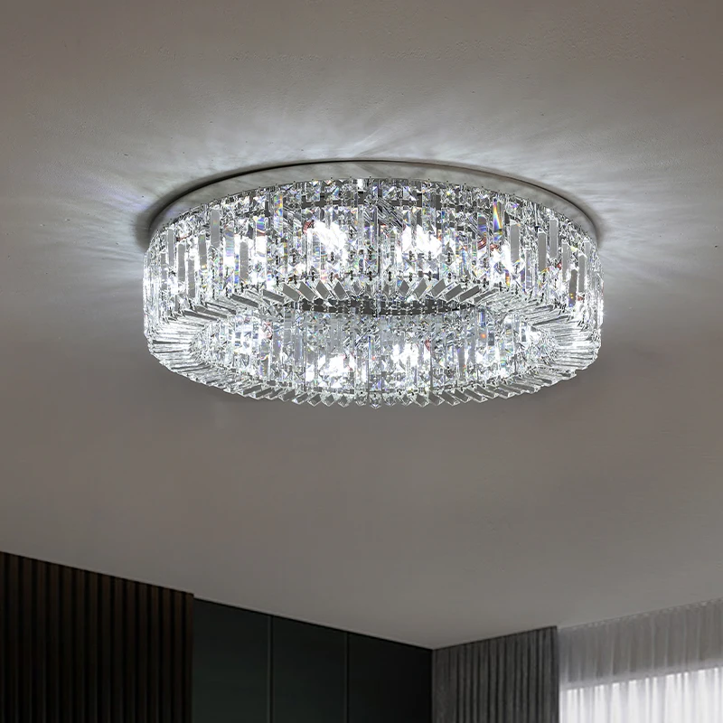 

LED living room chandelier Modern Crystal Led Chandeliers Lighting Gold Led Chandelier Lamp Living Room Decor Suspension