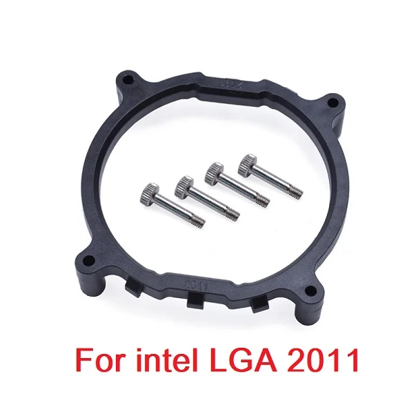 Для гнездо для материнской платы intel LGA 2011 115x1366 cpu cooler кронштейн база cpu fan intall крепление пластиковые стенты рамка - Цвет: For 2011