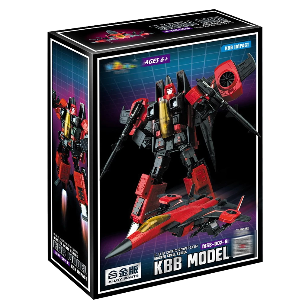 Игрушка трансформер KBB MP11NT модель экшн фигурки из мультфильма F15 робот АБС сплава